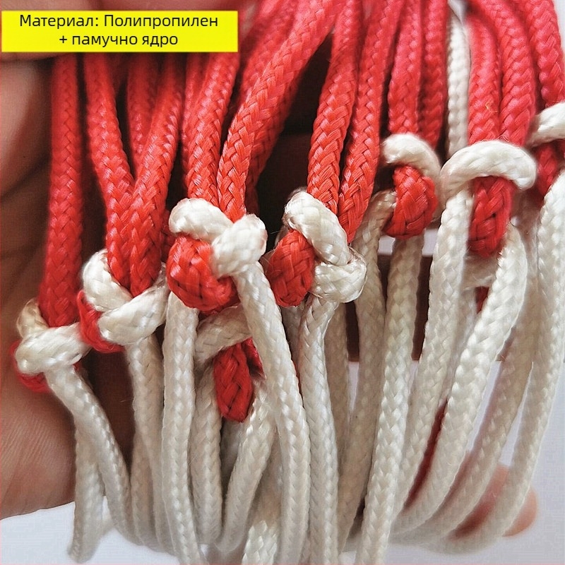 Торба за топки с мрежеста конструкция за баскетбол, футбол и волейбол; голям капацитет; материали: полиестер и полипропилен; възможност за персонализиране