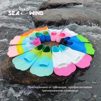 Силиконови плавници с форма на пеперуда за възрастни и деца – тренировъчни финове за свободно плуване и гмуркане