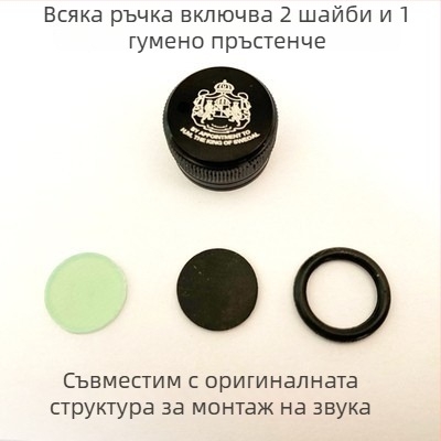 Vibona Прецизно настройващо копче за ABU Water Drop Wheel – съвместимо с поколения 3–5, Механично спиране, с уплътнение