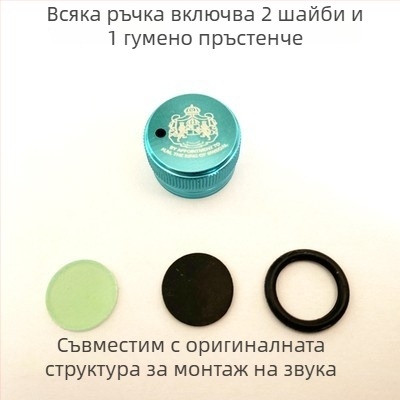 Vibona Прецизно настройващо копче за ABU Water Drop Wheel – съвместимо с поколения 3–5, Механично спиране, с уплътнение