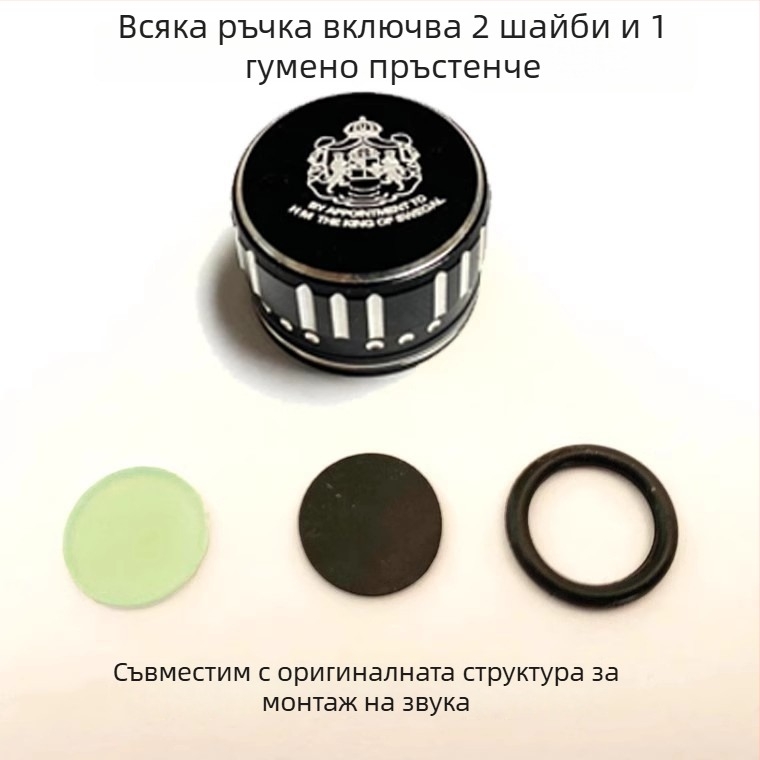 Vibona Прецизно настройващо копче за ABU Water Drop Wheel – съвместимо с поколения 3–5, Механично спиране, с уплътнение