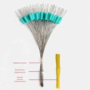 Силиконови Space Beans за главна риболовна линия — антизаплитане, висока пропускливост, ултра-плътни, произход Хенан