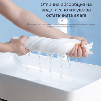 Еднократна кърпа за баня, индивидуално опакована, комплект хавлии, за хотели, дебела, голям размер, подходяща за барбершоп