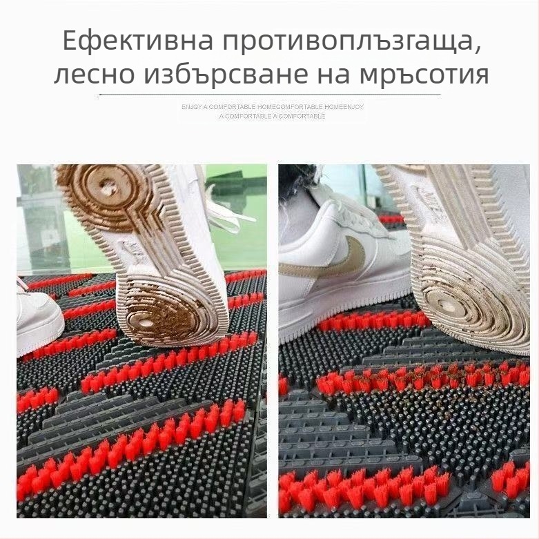 Антихлъзгаща се външна входна подложка, три в едно настилка за входа, хотелска входна постелка
