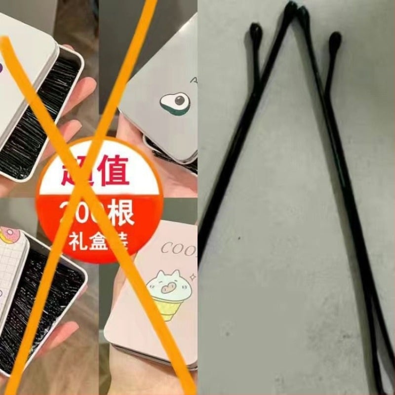 У-образна фиба за кок, метална фиба за коса, невидим фиксиращ щифт за деца