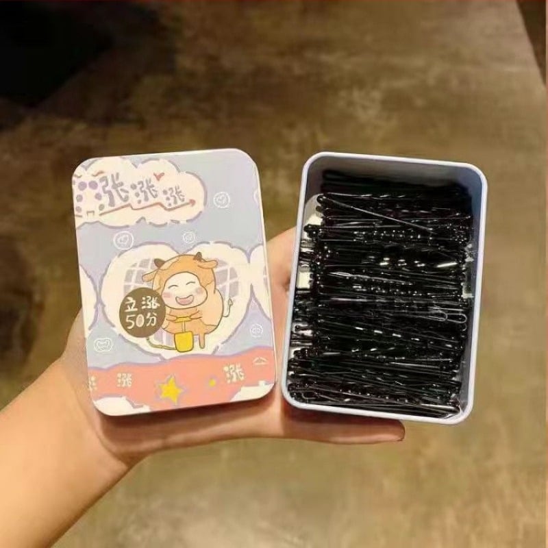 У-образна фиба за кок, метална фиба за коса, невидим фиксиращ щифт за деца