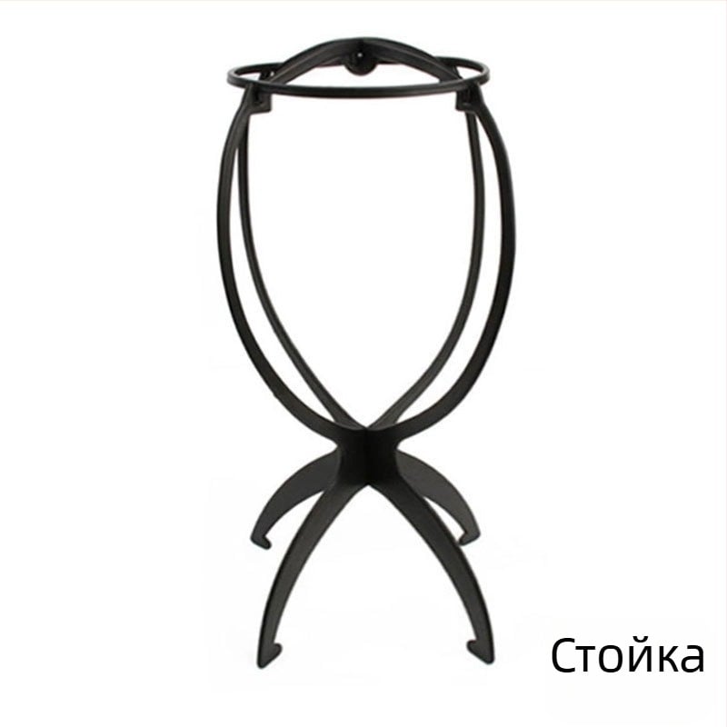 Комплект за поддръжка на перука: разтвор за грижа, поставка (скоба), краен гребен, BB клип и мрежа за коса