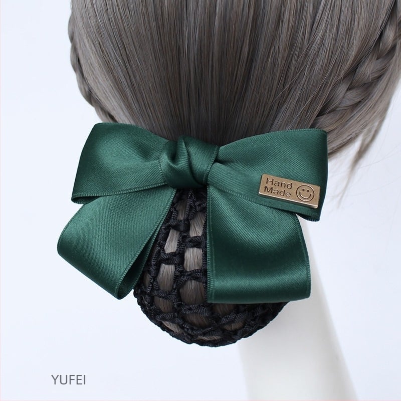 Аксесоар за коса - стил лък, метална сплав, ръчно изработено, марка Yifei, самостоятелна опаковка, възможност за персонализация