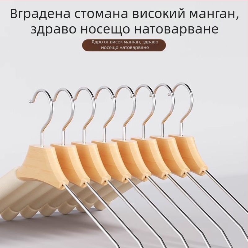 Сушилен клип за дрехи — антиплъзгане, без следи, модерен минималистичен стил; материал: гъба; висока носимост; подходящ за костюми, ризи и панталони (материал: гъба; стил: модерен минимализъм; носимост: висока)