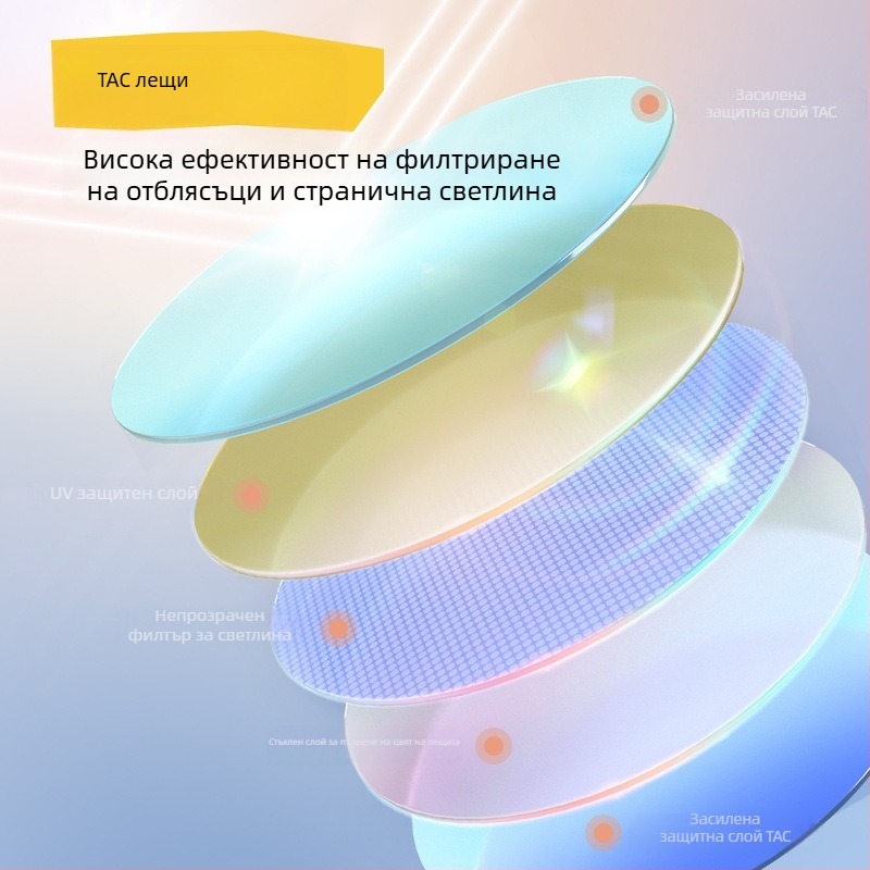 Детски слънчеви очила Lemonkid поляризирани UV400 кръгла рамка TAC лещи