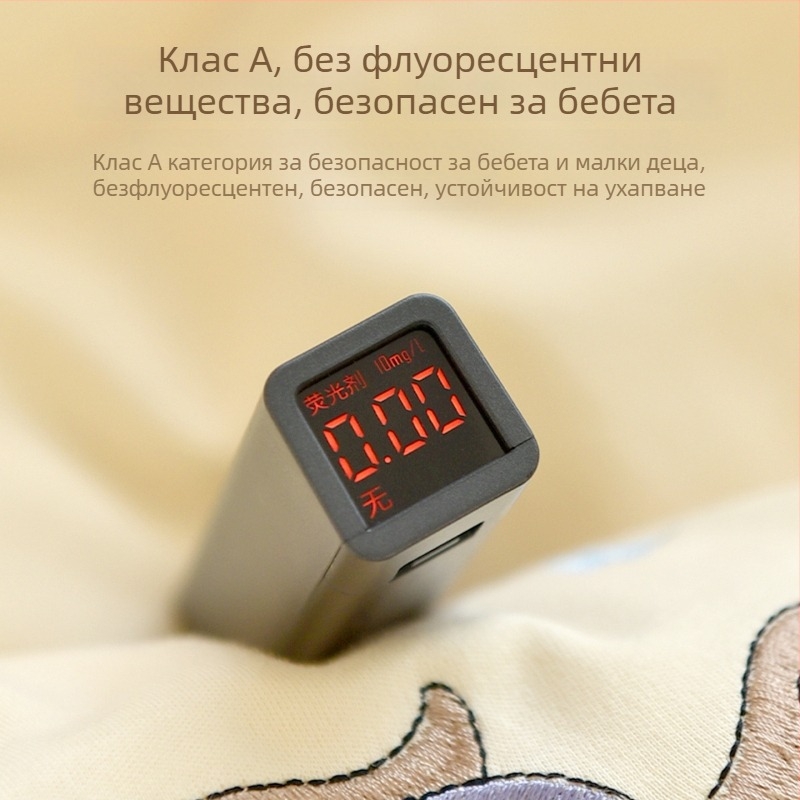 Тип А завивка за новородено от чист памук, пълнеж памук, тегло 0,55–1,0 кг, зимен сезон