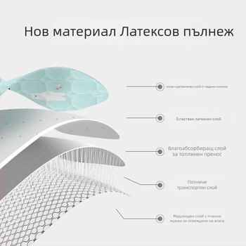 Aimeng Бебешка седалкова възглавничка за количка – дишащ лен, за деца 0–1 година, охлаждащ ефект