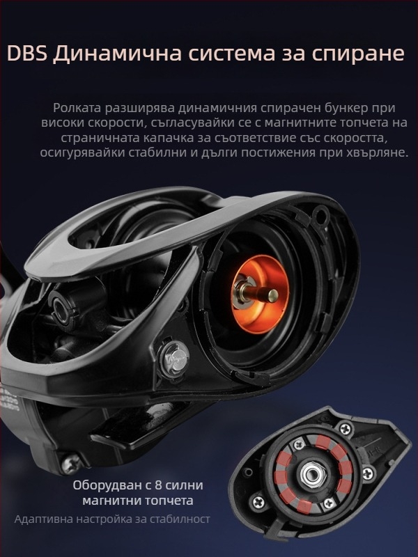 Taiyu Water Drop Wheel - риболовна макара, 50 бр. в кутия