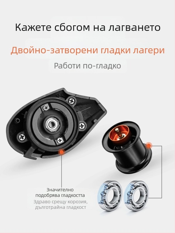 Taiyu Water Drop Wheel - риболовна макара, 50 бр. в кутия