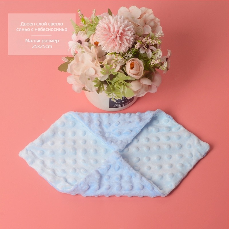 Завивка от бобено флисе, не внасяна, мека и топла, модел с гризачи