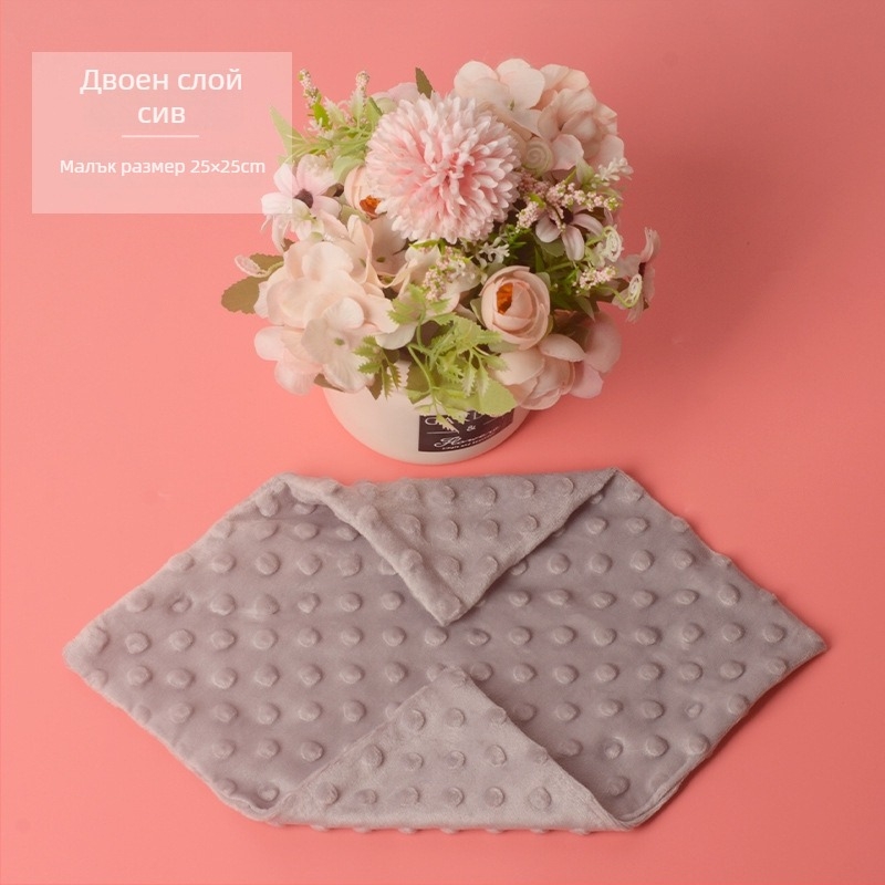 Завивка от бобено флисе, не внасяна, мека и топла, модел с гризачи