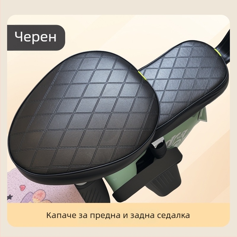 Калъф за седалка на електрически автомобил – PU кожа, универсален за всички сезони, авторизирана частна марка