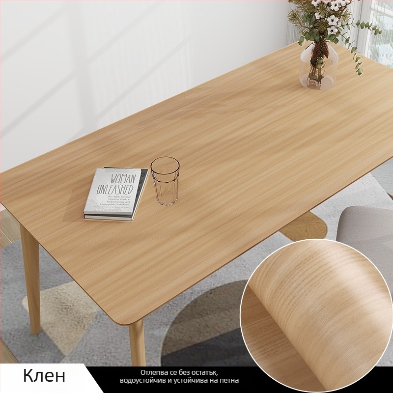 самозалепващо фолио с дървен модел за обновяване на мебели, PVC, водоустойчиво и устойчиво на влага, декоративна облицовка за шкафове и стари мебели