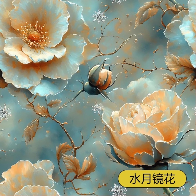 Самозалепващи PVC стикери за тапети за мебели и стени – флорална облицовка за шкафове и гардероби, обновяване на мебелите, премиум клас