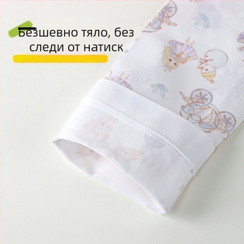 Детски UV предпазни ръкави, дишащи, карикатурен принт, за деца 1–13 години