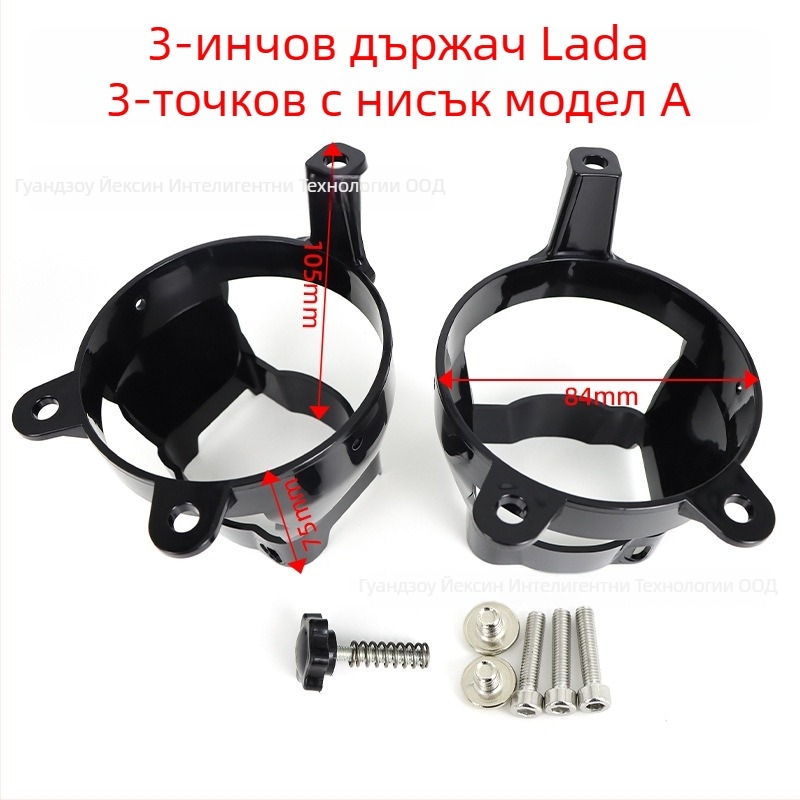 LED фарове за мъгла, 55W, 12-32V, 8000 lm, съвместими с Honda, Toyota, Nissan, Ford, BMW, Audi