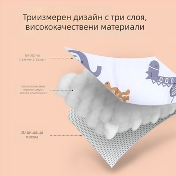 Подложка за седалката на бебешка количка - памучна, персонализируема, подходяща за деца до 0–1 година, за бебета и деца (Материал: памук; Възраст: 0–1 година; Персонализация: Да)