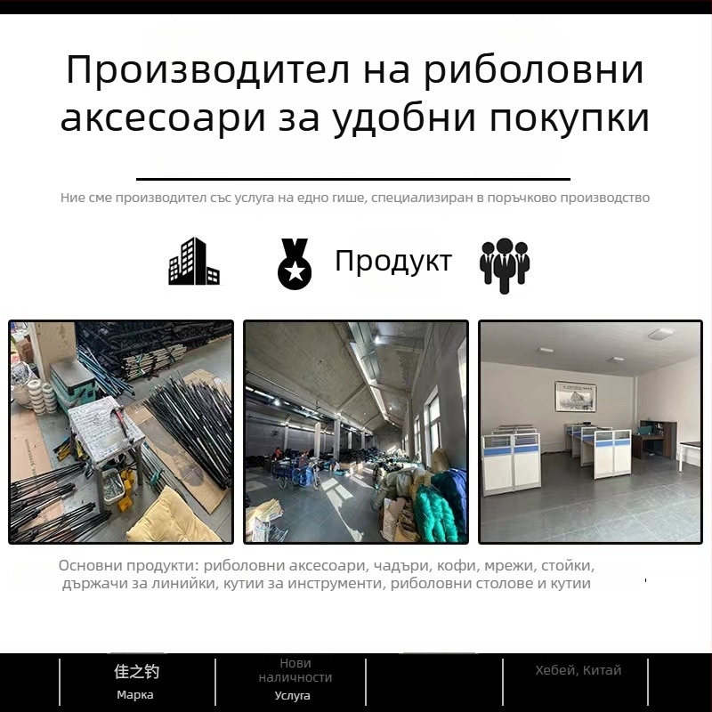 Сгъваема рибарска седалка с облегалка, алуминиева сплав, преносима и подходяща за всички терени