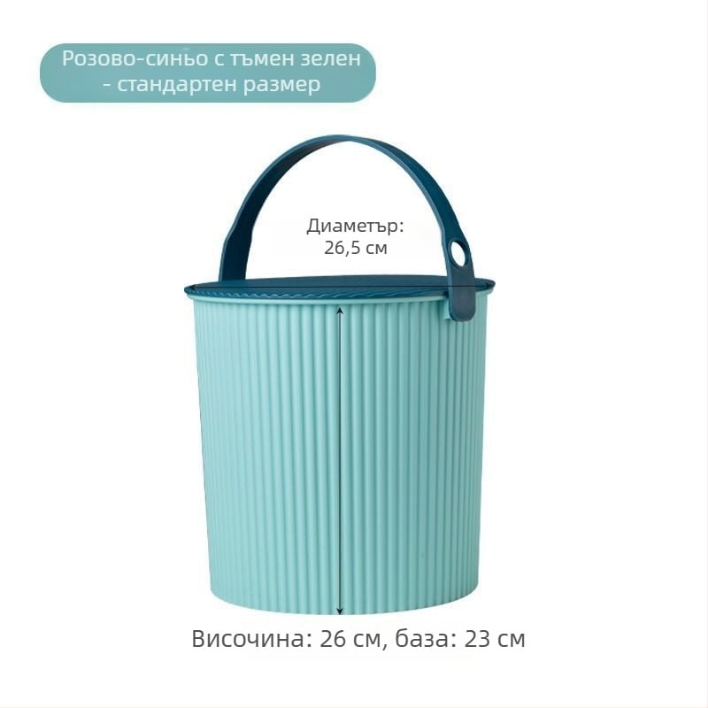 Пластмасов стул за кофа за домашна употреба, удебелен седал, преносим, баня за съхранение, 1 кг