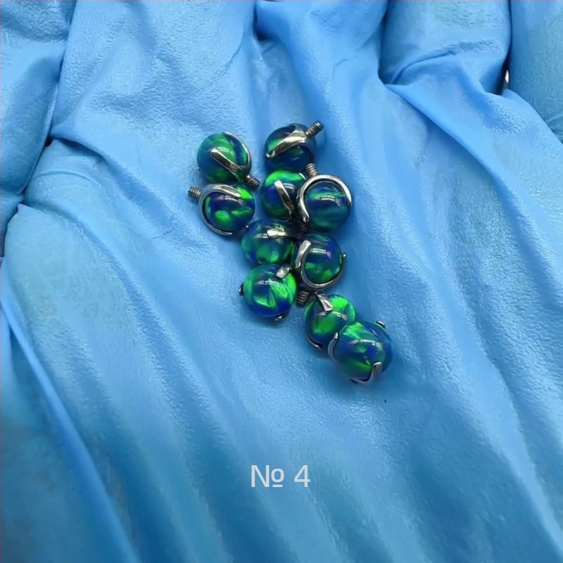 Lip nails за ушните кости: титанов сплав, полирани, геометричен стил, унисекс