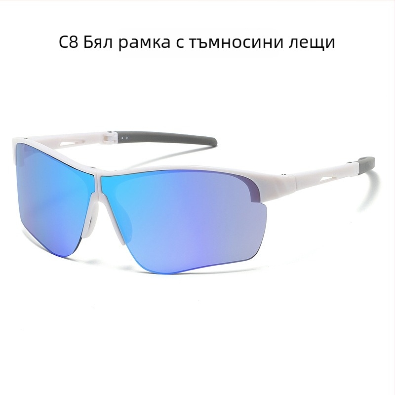 Ветрозащитни очила за велосипедисти, PC рамка, модел 099, сменяеми лещи