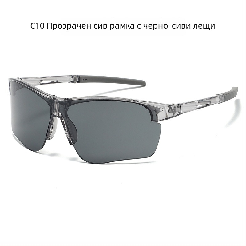 Ветрозащитни очила за велосипедисти, PC рамка, модел 099, сменяеми лещи