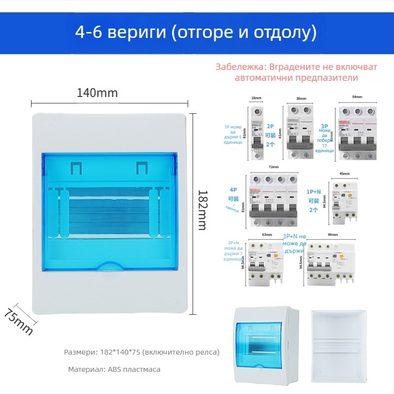 Външна кутия за прекъсвач – марка Zwkt/zhongwei; RoHS; CE