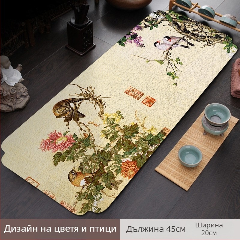 Чайна кърпа от замша, 500 g, абсорбция 5-10 s, персонализиране е налично, Grapefruit lattice марка