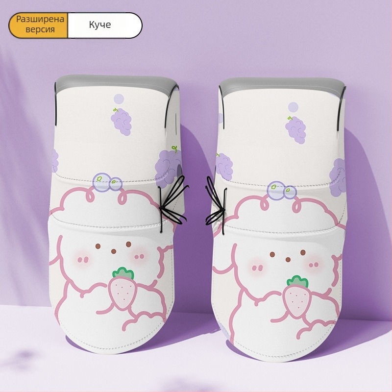 Aijia кожени велосипедни ръкавици - слънцезащита, UV защита, ветроустойчиви, термоизолация, унисекс за възрастни