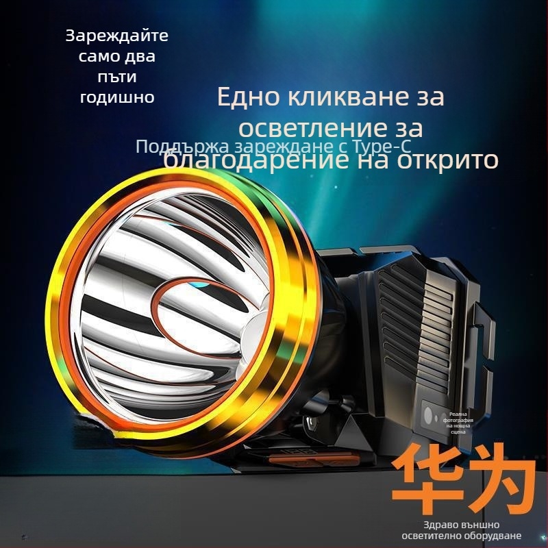 Челна лампа 985 – 18650 батерия, водоустойчива, обхват 1000 м, време на работа 24 ч
