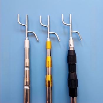 Телескопичен прът за окачване на фенери, за външна употреба, фенер с форма на зимен диня, Silk Screen печат, Нов китайски стил