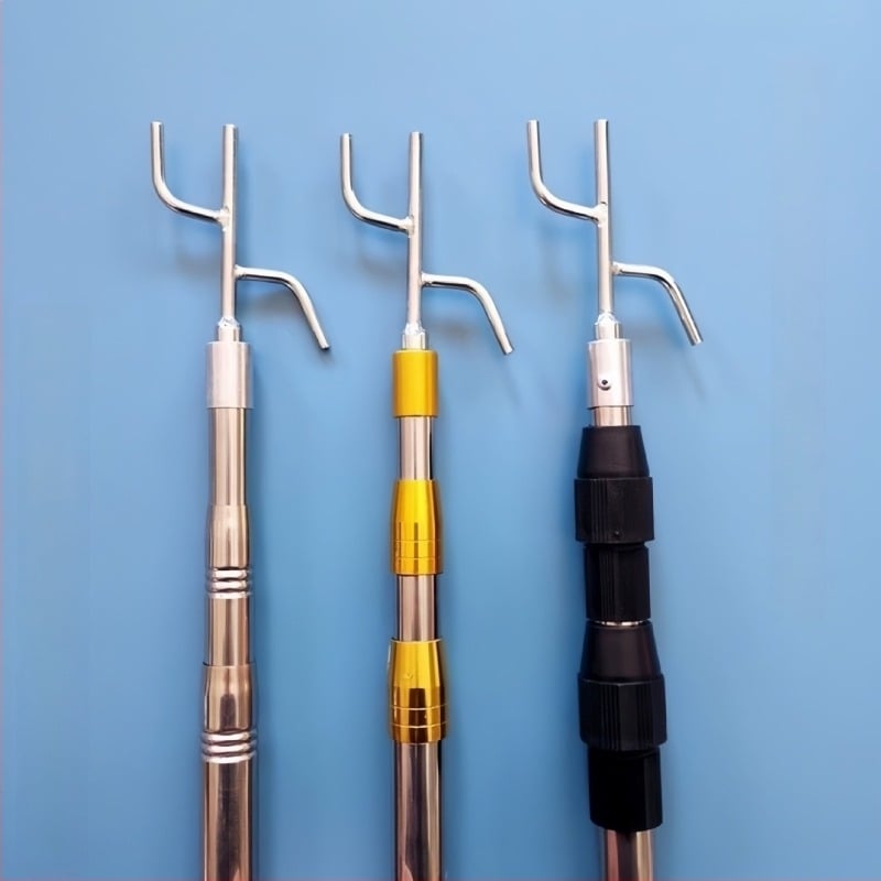 Телескопичен прът за окачване на фенери, за външна употреба, фенер с форма на зимен диня, Silk Screen печат, Нов китайски стил