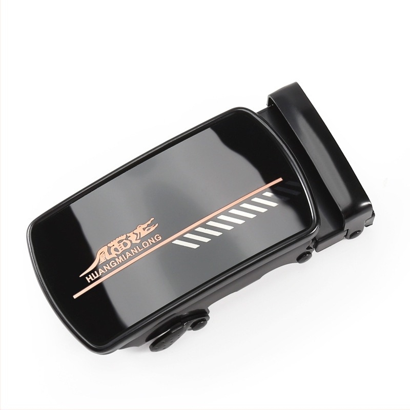 Автоматична катарама за колан с елипсовидна форма от желязо, животински принт, ежедневен стил