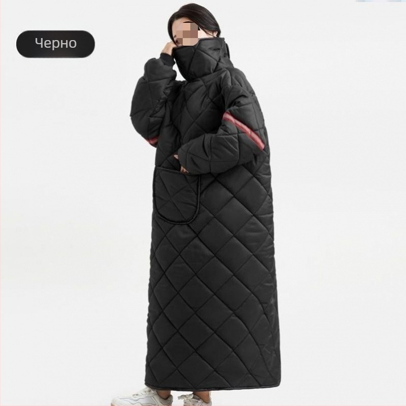 Ветрозащитно яке за електрически превозни средства и мотоциклети, подплатено с флис, зимен стил, водоустойчиво от двете страни