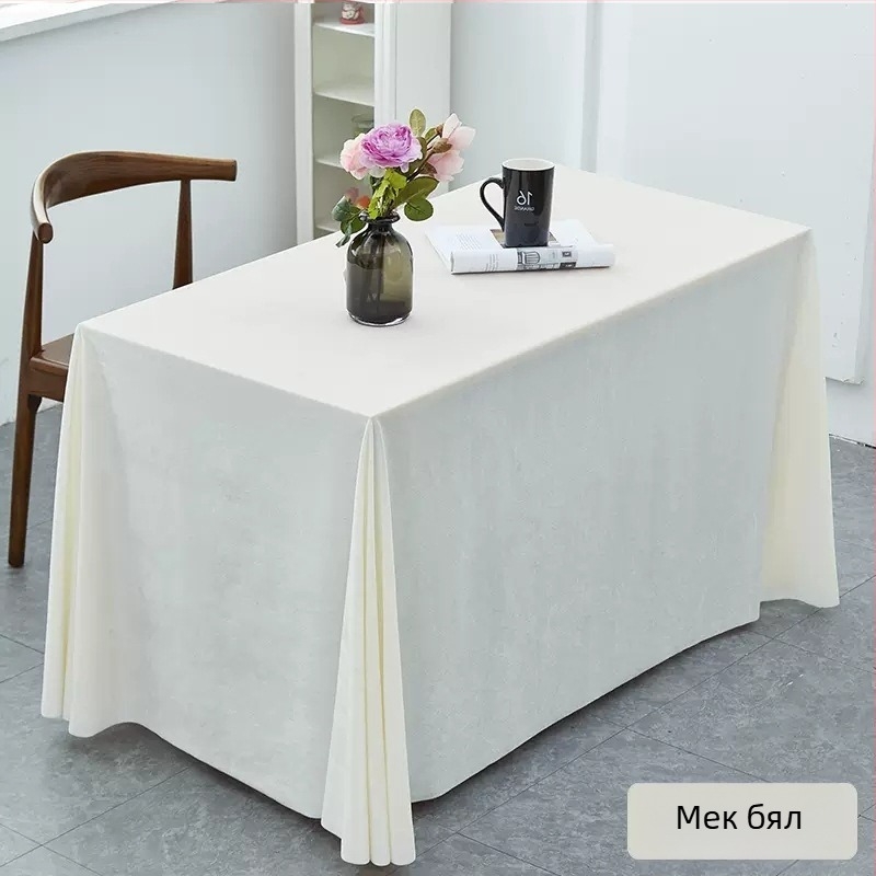Покривка за маса - полиестер, правоъгълна, едноцветна, китайски класически стил