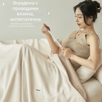 Хавлиено одеяло за всесезонно ползване — памук, 800–999 г, за всички сезони, модерен минималистичен стил