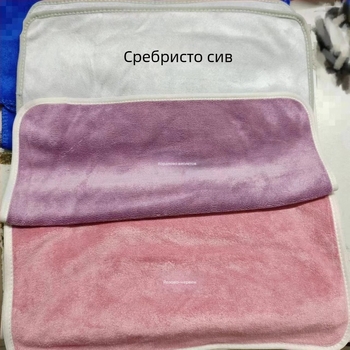 Козметични салонни кърпи - микрофибър, 400 gsm, 150D смесиран конец, плоско тъкане, меки, абсорбиращи, без власинки