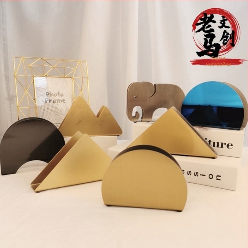 Държач за салфетки от неръждаема стомана, матирана повърхност, модерен стил, вертикален държач за салфетки, с възможност за персонализация