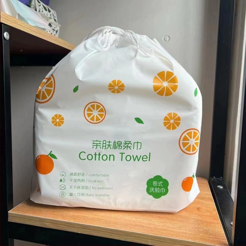 Лицева кърпа в голям рулон, удебелена, еднократна – Haojia чист памук; Материал: чист памук; Марка: Haojia; Основни съставки: растителни влакна памук; Съдържание: 100