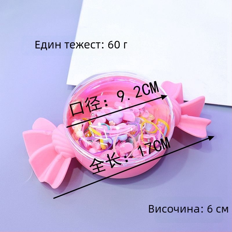 Кутия за грим и бижута за настолен плот с двойно огледало и сърцевиден дизайн; серия Принцес; материали: пластмаса/смола/желязо