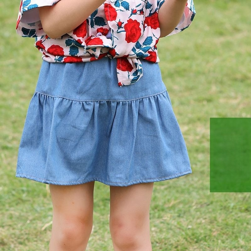 Детски сценичен костюм в хонгконг стил за танцови изпълнения — унисекс, за деца 3-8 г., летен сезон, памучно-полиестерна смес, основен полиестер