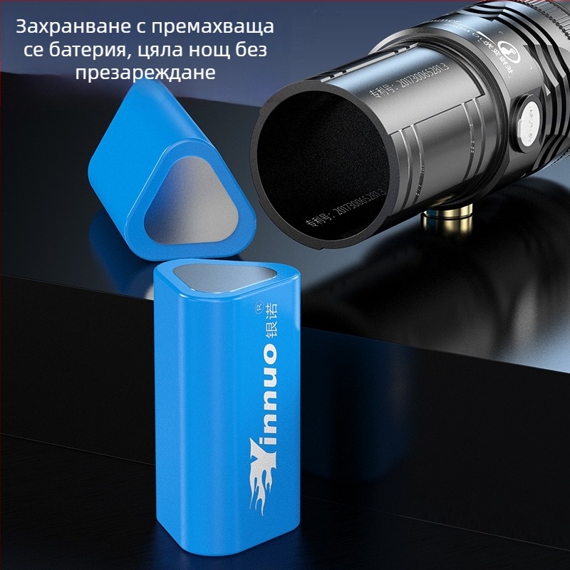 Yinnuo презареждаема LED лампа за нощен риболов