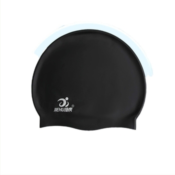 Плувен шап Jie Hu, силиконова, едноцветна, за възрастни