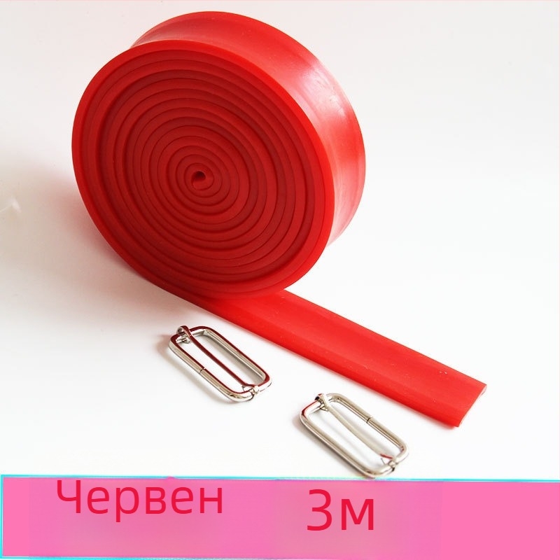 Еластична лента за спортни тренировки — лента за бягане и силов тренинг в леката атлетика; материал: Silk flower; марка: Other; код на продукта: F95666j7h7th67