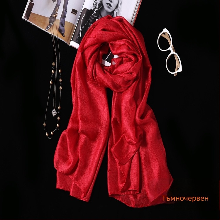 Дълъг плажен шал за защита от слънцето, полиестер, warp knitting, лято, дамски